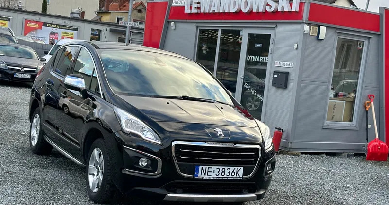 samochody osobowe Peugeot 3008 cena 49900 przebieg: 162583, rok produkcji 2015 z Elbląg